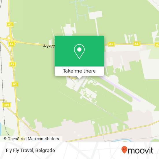 Fly Fly Travel map