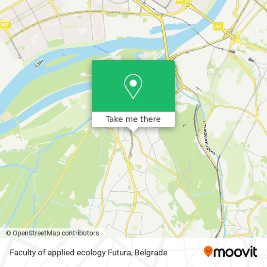 Faculty of applied ecology  Futura map