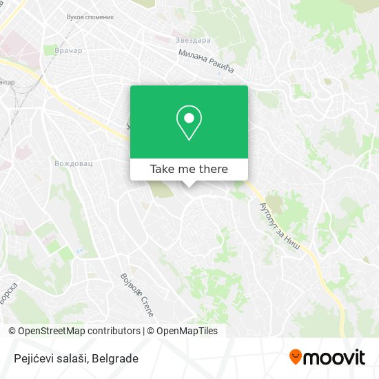 Pejićevi salaši map