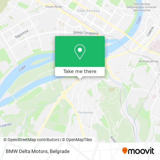 BMW Delta Motors map