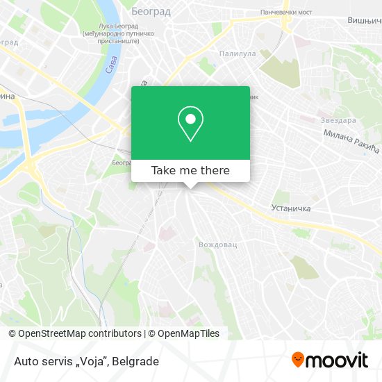 Auto servis „Voja” map