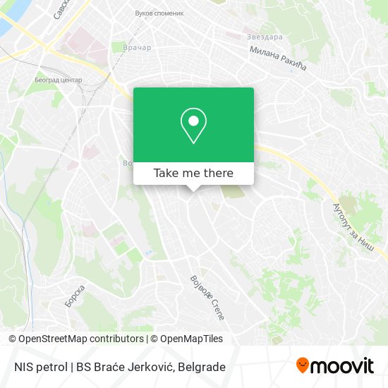 NIS petrol | BS Braće Jerković map