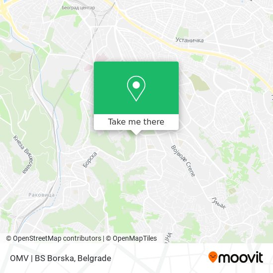 OMV | BS Borska map