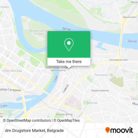 dm Drugstore Market map