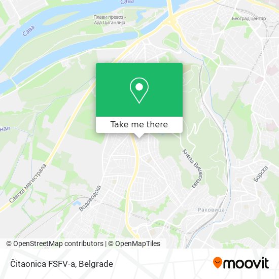 Čitaonica FSFV-a map