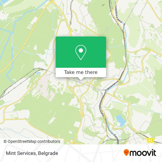 Mint Services map