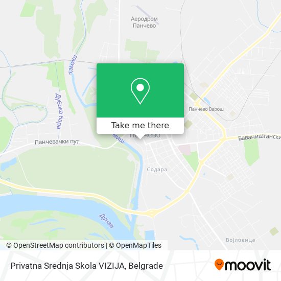 Privatna Srednja Skola VIZIJA map