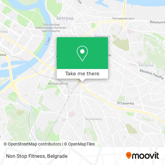 Non Stop Fitness map