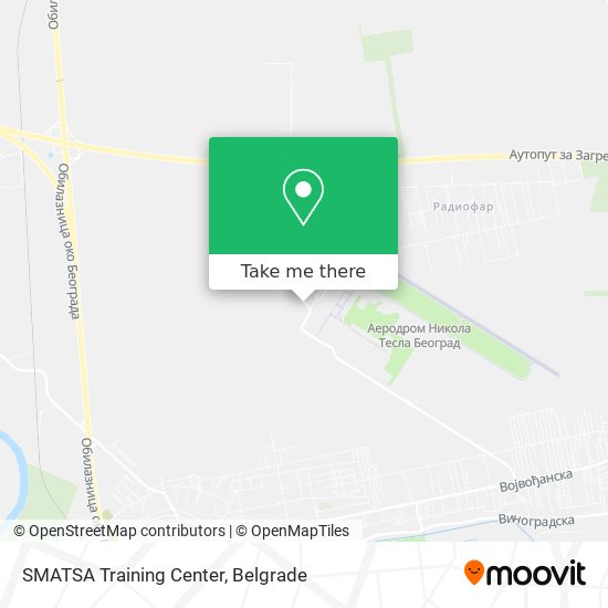 SMATSA Training Center map