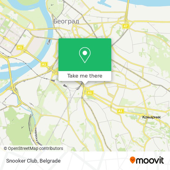 Snooker Club map