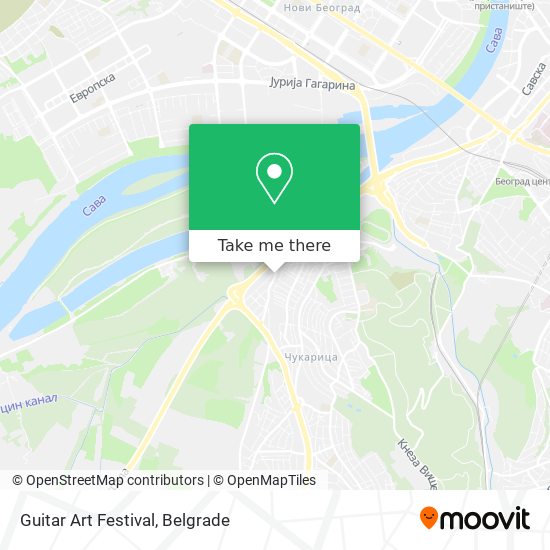 Guitar Art Festival map