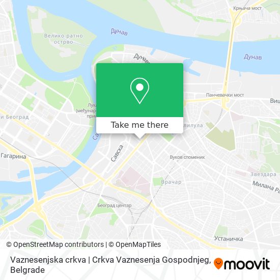 Vaznesenjska crkva | Crkva Vaznesenja Gospodnjeg map