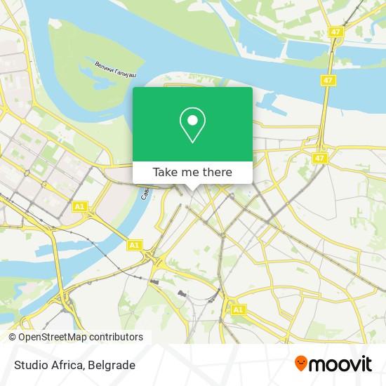 Studio Africa map