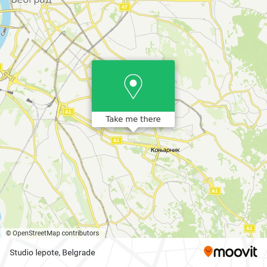 Studio lepote map