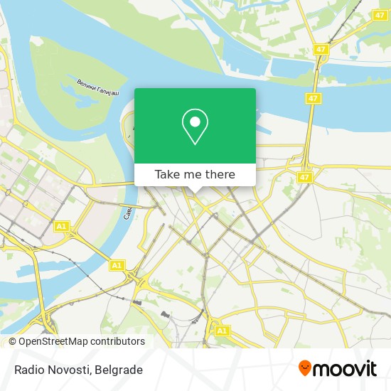 Radio Novosti map