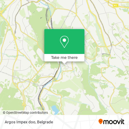 Argos Impex doo map