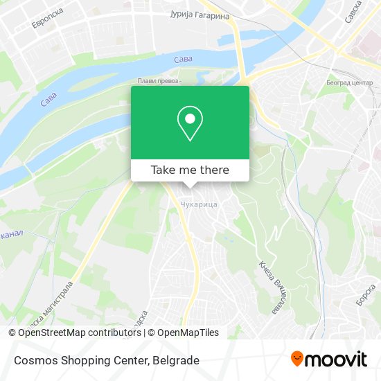 Cosmos Shopping Center map