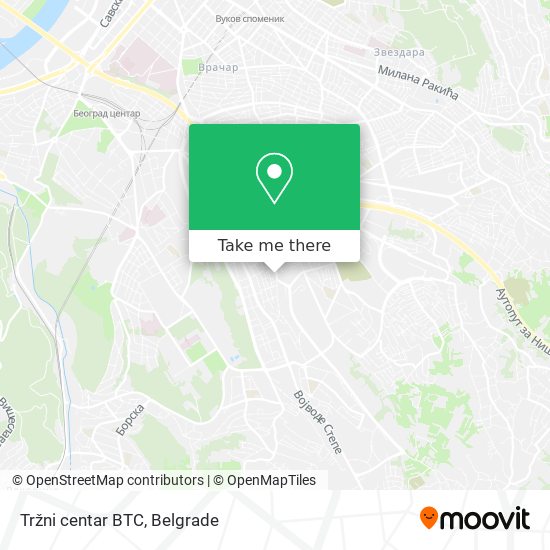 Tržni centar BTC map