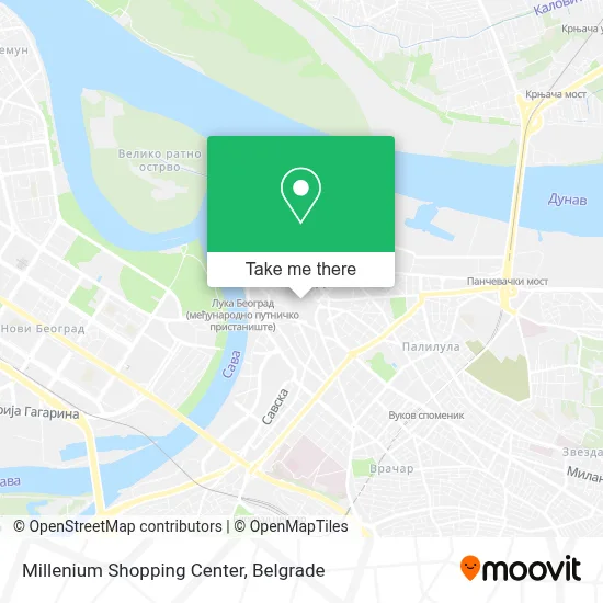Millenium Shopping Center map