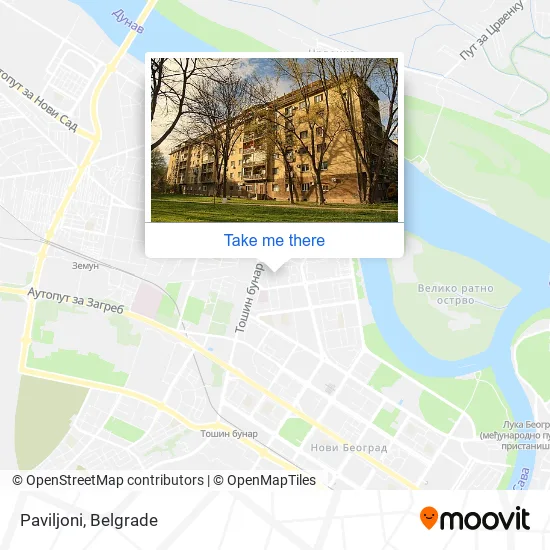 Paviljoni map