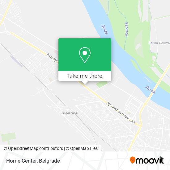 Home Center map