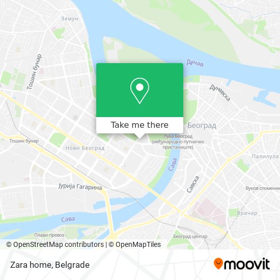 Zara home map