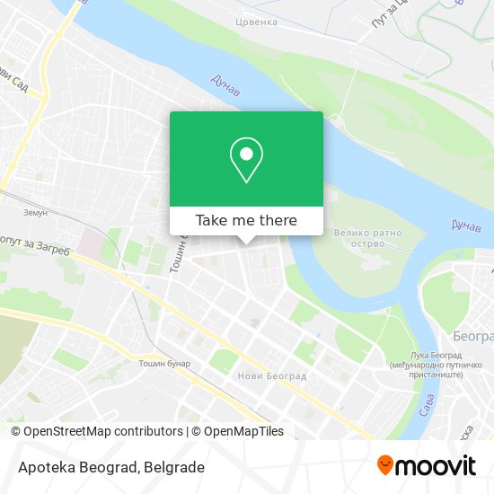 Apoteka Beograd map