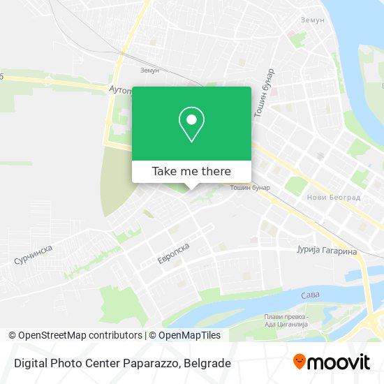 Digital Photo Center Paparazzo map