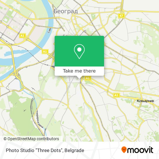 Photo Studio ''Three Dots'' map