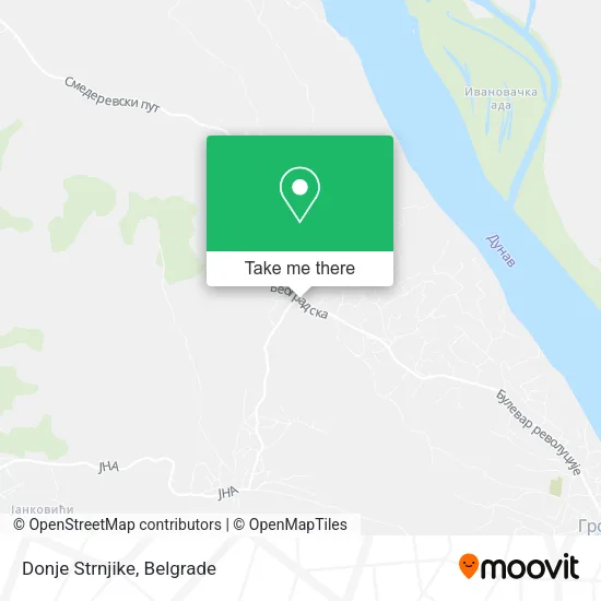 Donje Strnjike map