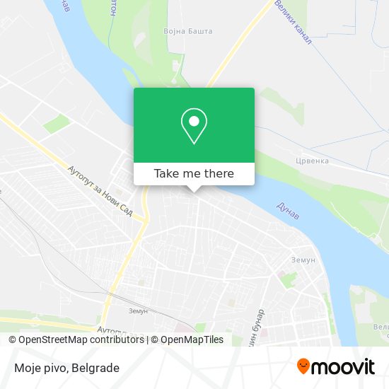 Moje pivo map