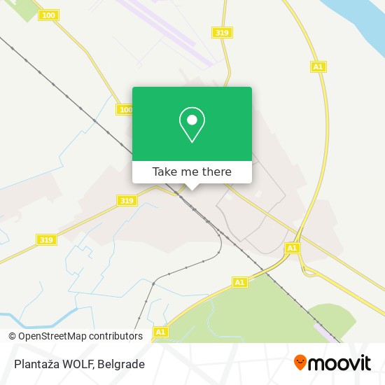 Plantaža  WOLF map