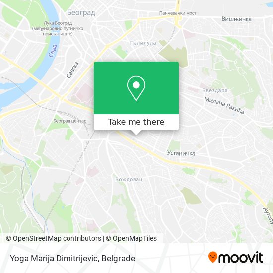 Yoga Marija Dimitrijevic map