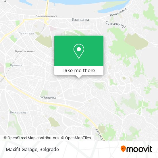 Maxifit Garage map