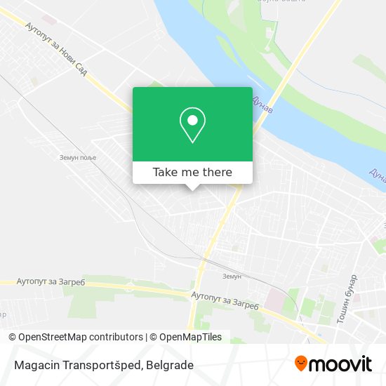 Magacin Transportšped map