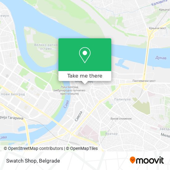 Swatch Shop map