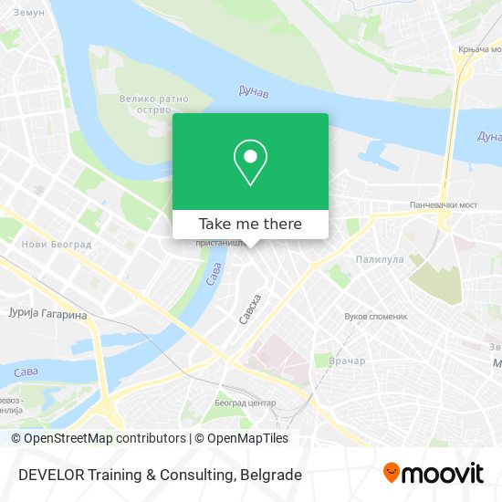 DEVELOR Training & Consulting map