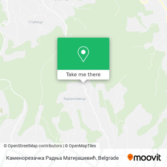 Каменорезачка Радња Матијашевић map