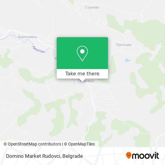 Domino Market Rudovci map