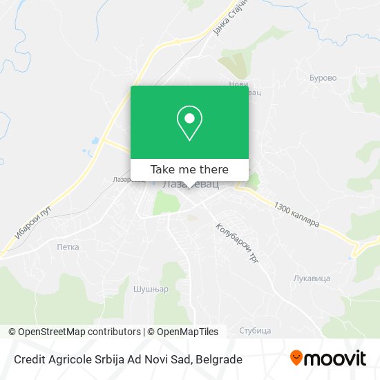 Credit Agricole Srbija Ad Novi Sad map