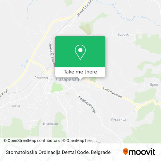 Stomatoloska Ordinacija Dental Code map