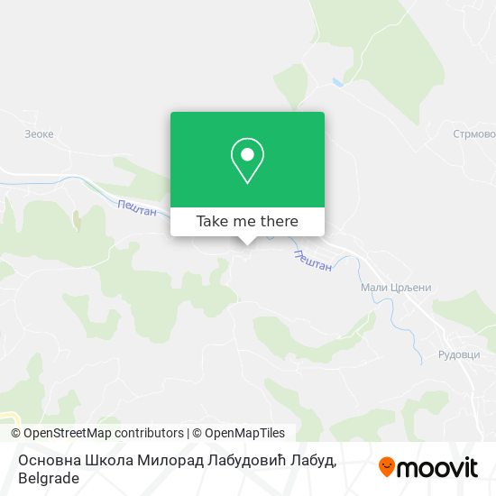 Основна Школа Милорад Лабудовић Лабуд map