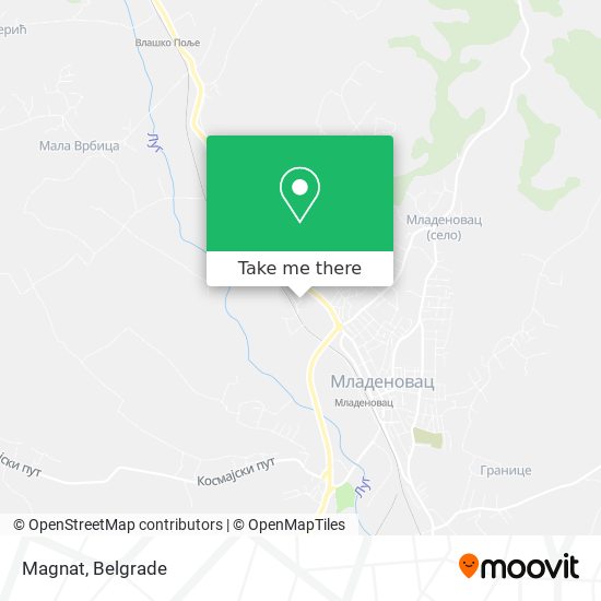 Magnat map