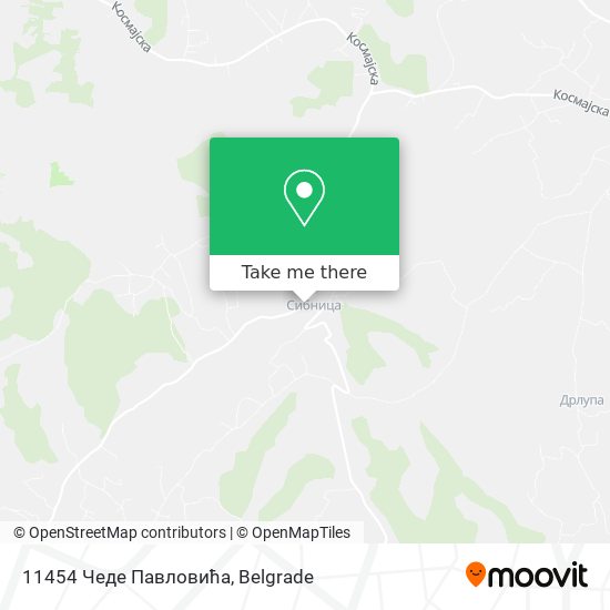 11454 Чеде Павловића map