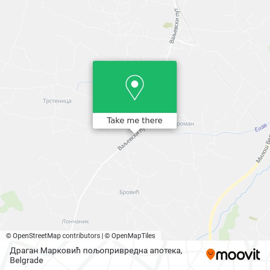 Драган Марковић пољопривредна апотека map