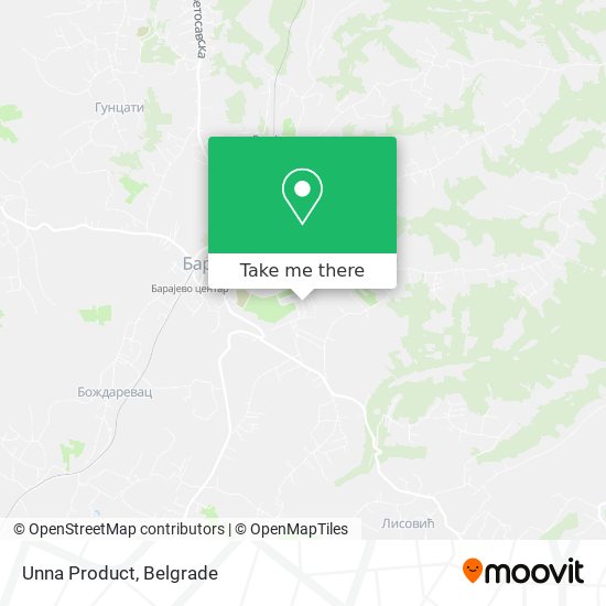 Unna Product map