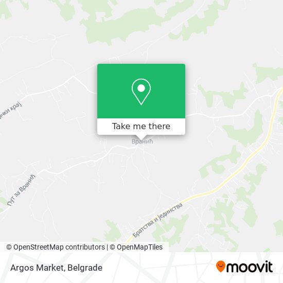 Argos Market map