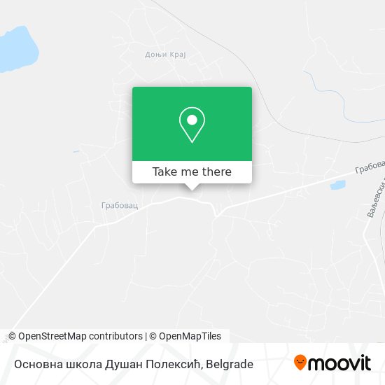 Основна школа Душан Полексић map