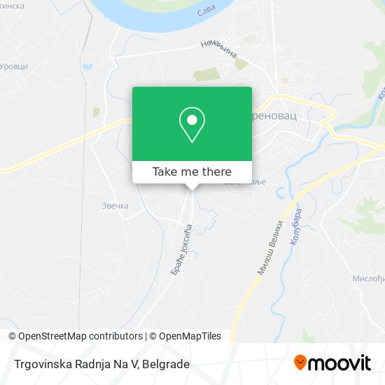 Trgovinska Radnja Na V map