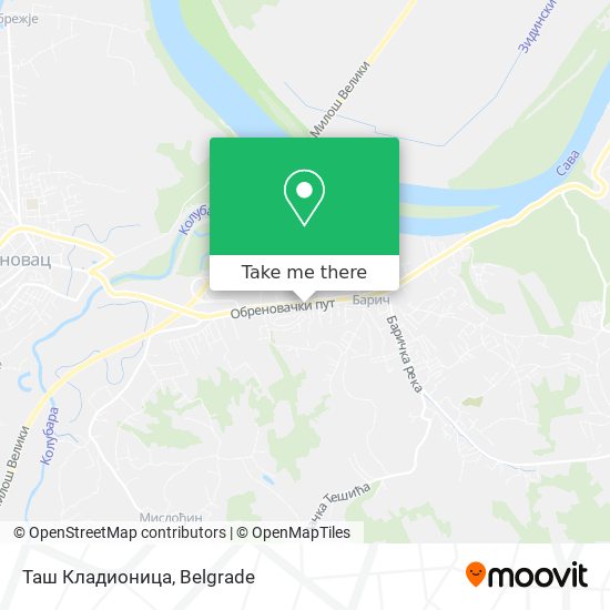 Таш Кладионица map